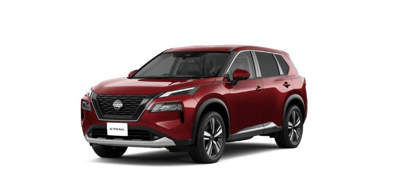 エクストレイルの横幅と他車とのサイズ比較