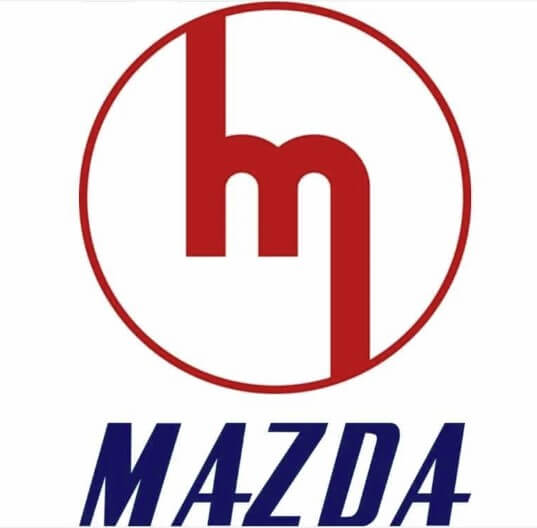 他社のマークに似ているといわれた時代