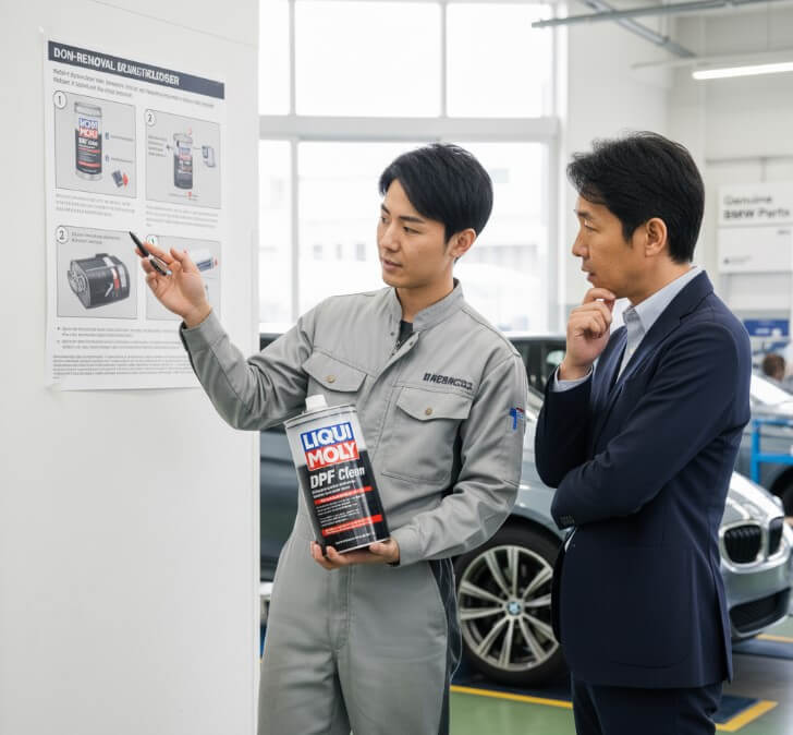 BMW DPFクリーニング料金の相場と基本知識