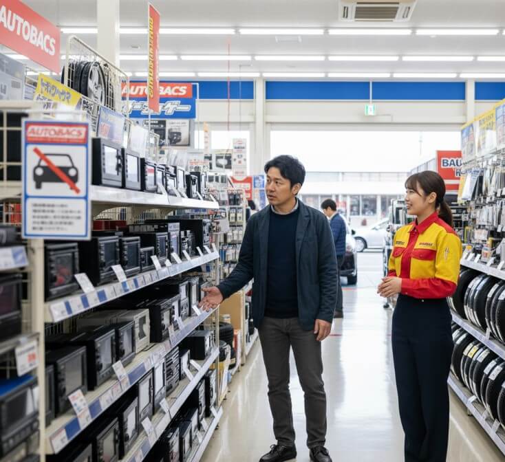 オートバックスでの取り扱い有無