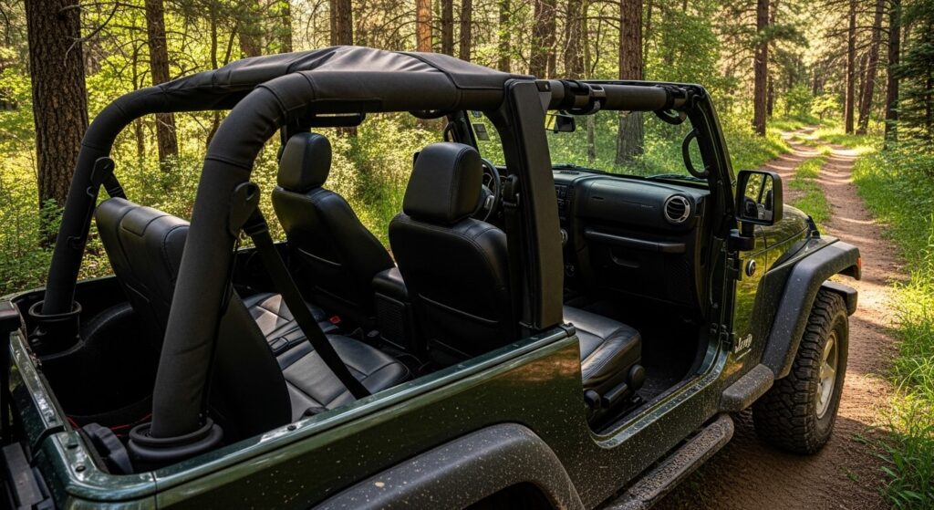 ラングラー 幌 中古やソフトトップの評判