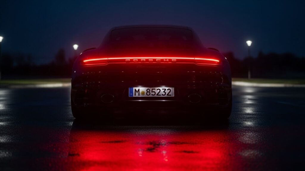 ポルシェのテールランプ一直線に関する疑問と周辺知識