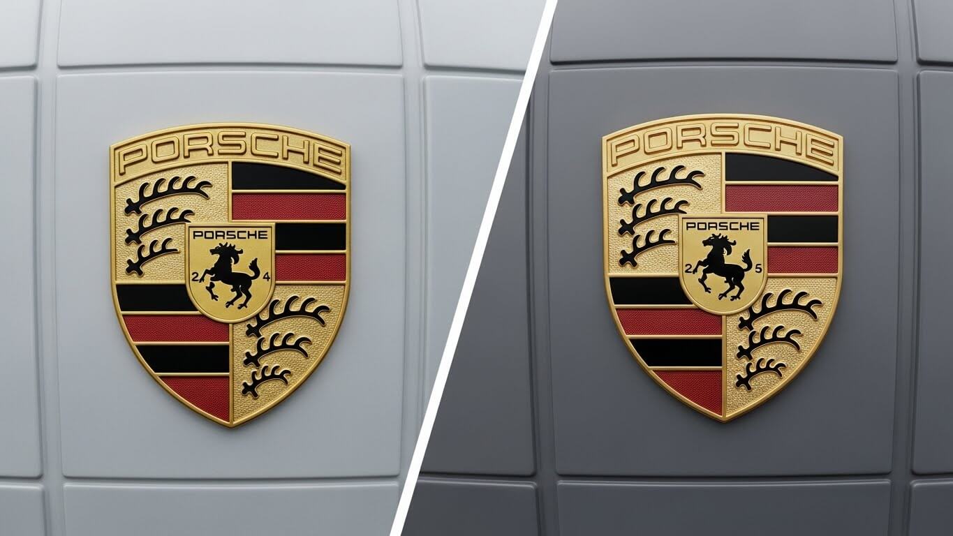 ポルシェのロゴ・新旧から読み解くデザイン刷新のポイント