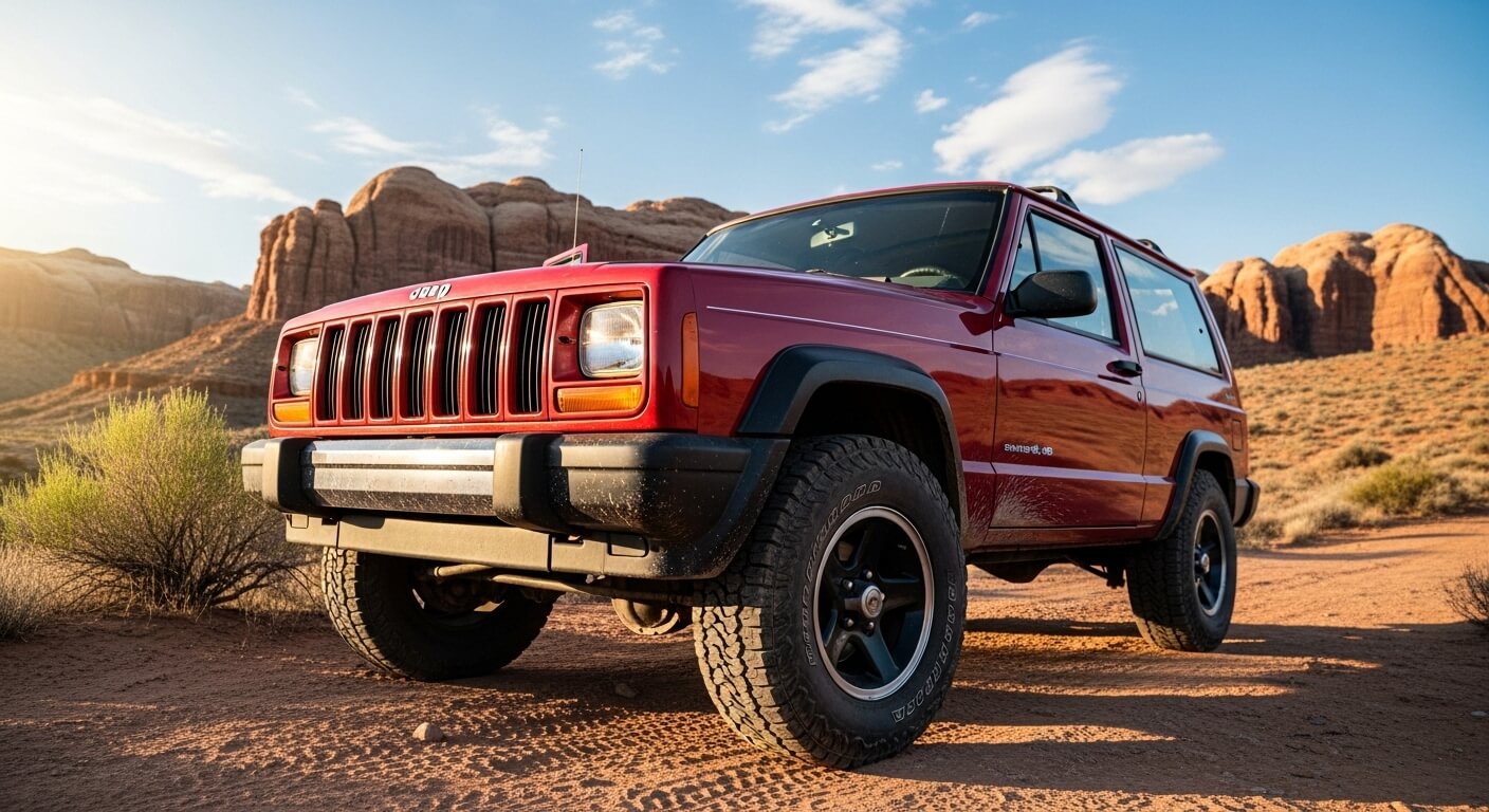 ジープで大きい順でサイズ比較する